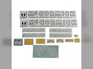 OS4 Decal Set McCormick Mylar fits International OS4