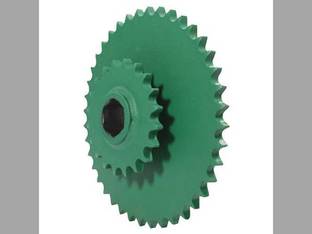 Sprocket - Double Lower Drive Roll fits John Deere 330 435 335 330 335 375 385 430 435 530 535 430 AE39652