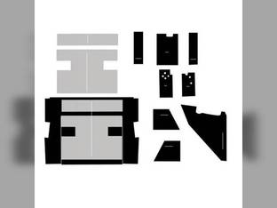 Cab Foam Kit less Headliner Black International 3588 3788 3388