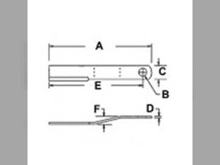 Rotary Cutter Blade Offset CCW Suction Land Pride RC35120 820076C