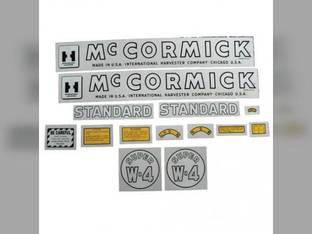Decal Set Super W4 Mylar fits International Super W4