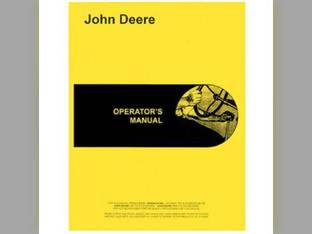 Operator's Manual - 850 950 John Deere 850 950 OMR68993