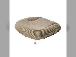 Seat Cushion - Brown Fabric Compatible with John Deere 7330 6310S 6230 7220 6510S 7520 6410S 7320 6430 Premium 7230 7430 Premium 6220 6120 6320 7420 6330 7130 6420 7330 Premium 6330 Premium 6430