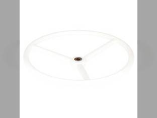 Steering Wheel - White Massey Ferguson TEA20 202 40 35 205 88 204 2135 356 TO35 65 203 TO30 135 85 303 TE20 TO20 Super 90 50 20 David Brown 996 1212 885 880 770 1210 780 1200 995 990 Massey Harris 50
