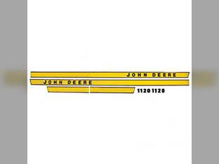 1120 Hood Decal fits John Deere 1120 JD1120