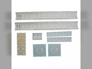 Decal Set I-4 Standard Vinyl fits International I4