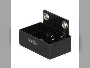 Voltage Regulator - 12 Volt - 3 Spade Plug Compatible with John Deere 1830 820 1630 2040 3130 2130 830 1130 1530 930 3030 1020 920 2020 1120 2030 1030 Caterpillar Ford International Massey Ferguson