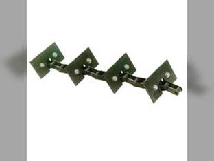 Rubber Paddle Clean Grain Elevator Chain International 1460 1440 1470 1302201C91