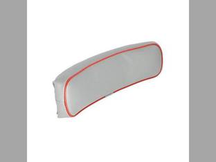 Backrest Vinyl Gray with Red Trim Massey Ferguson 35 88 204 283 TE20 20C TO20 130 230 50 20 240 98 1030 20D 150 TO35 65 30 203 TO30 135 85 30E 140 TEA20 178 245 285 202 40 40 235 250 133 185 181325M91