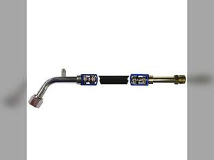 All Rubber Compressor to Roof Suction Hose fits John Deere 4050 4055 4250 4255 4450 4455 4555 4560 4650 4755 4760 4850 4955 4960 AR65755 RE57345 RE10930