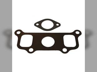 Exhaust Manifold Gasket Set - Compatible with John Deere B B BN BN BNH BNH 50 BW BW BWH BWH 321R