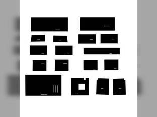 Cab Foam Kit with Headliner Black International 4568 4366
