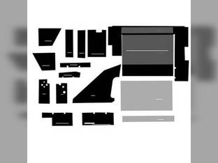 Cab Foam Kit less Headliner Black International 5088 7288 6588 3688 5288 7488 6388 3488 5488 3288 6788 3088