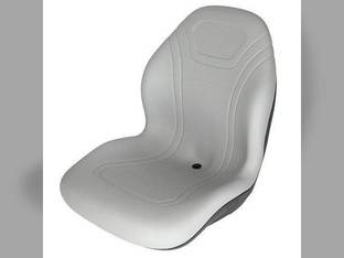 Bucket Seat Vinyl Gray John Deere 4720 4520 70 4700 4320 270 4400 260 3120 240 250 320 315 2520 4710 325 Case 440 85XT 1845C 410 430 60XT 1840 420 95XT 90XT 450 1845 Gehl Case IH Caterpillar Montana
