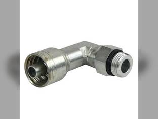 Eaton Weatherhead 08Z-R70 Hydraulic Fitting Straight Thread Male Swivel O-Ring 90� Elbow
