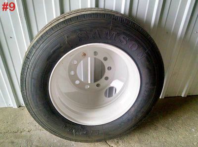 Supreme Mixer tire assembly