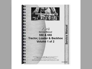 Service Manual fits Ford 550 555 555