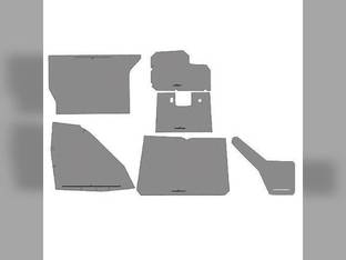 Cab Foam Kit less Headliner Gray Case IH 7110 7150 7130 7140 7120