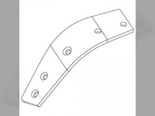 Wear Bars -Set Of 2 - Chrome Case IH 2388 1682 1680 2188 1688 International 1482 1480 B94527