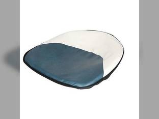 Pan Seat 19" Deluxe Cushion Vinyl White & Blue Ford 5100 8N 4600 2600 900 4100 2120 2110 6700 700 4140 4000 7700 NAA 5600 600 2000 3600 2310 801 800 4130 7600 9N 3000 5000 335 7000 2N 2610 6600 4110