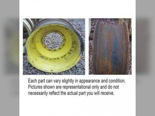 Used 15" x 34" 3 Bolt Waffle Rim John Deere 7720 8220 7920 8120 8320 7820 8420 8520 RE166194