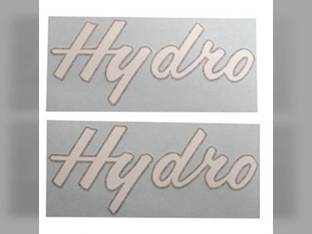 Farmall Decal Set Hydro White and Black Vinyl fits International Hydro 70 Hydro 84 Hydro 86 Hydro 100 Hydro 186 528296R1