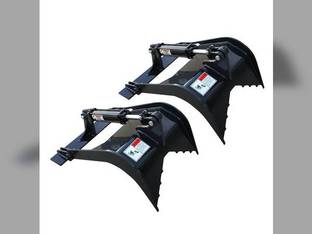 Stout - Skid Steer Grapple Attachment Add-On fits John Deere fits New Holland fits Case fits International fits Massey Ferguson fits Caterpillar fits Ford fits Kubota fits Komatsu fits Bobcat