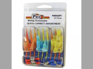 Wiring Quick Connector Kit - 28 Piece fits Wiring, Relays, Switches Terminals