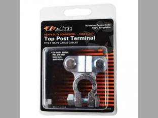 Battery Heavy DutyTop Post Terminal 2 4/0 Gauge Cables