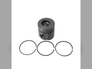 Piston with Rings - Standard fits New Holland TM115 TS90 8010 8160 8260 LS190 LX985 87802363 87801255 87801074 87800434 87801266 fits Ford 555E 655E 304 456 555E 655E