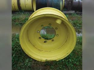 Used 14" x 24" 5 7/8" & 8 7/8" Offset 8 Bolt Front and Rear Rim John Deere 3200 3400 3800 3215 3220 3415 3420 AZ55070