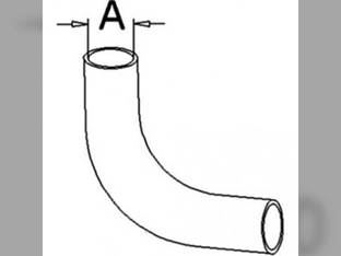 Radiator Hose - Lower Massey Ferguson 699 1692870M1