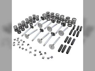 Valve Train Kit - 45° Valve Seat Angle Massey Ferguson 3120 396 3095 6170 4260 399 4270 Perkins 1006-6