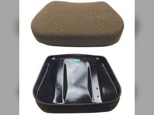 Seat Cushion Hydraulic Seat Fabric Brown John Deere 4450 6600 4640 4755 4230 4455 4630 4255 2555 4055 4320 4955 4440 4850 4250 4650 2355 7720 8430 4030 4050 4240 7700 9400 6620 4840 7200 4040 4430