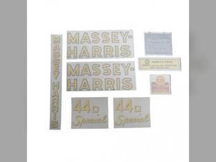 44D Special Decal Set Vinyl fits Massey Harris 44