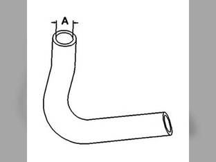 Radiator Hose - Lower Kubota M7580 M9580 M8580 1654172850