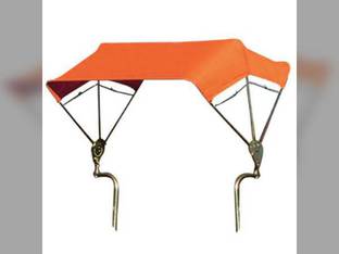 3-Bow Tractor Canopy with Frame Axle Mount 48