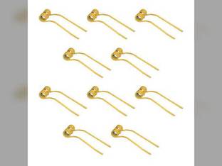 Reel Tooth - Left Hand 10 Pack fits Niemeyer HR301 HR362 HR401 HR462 HR501 HR562 HR702 HR751 HR460.11 RS361 600.111 600011 600033 60049 N600011Z N600033Z N600039Z 600039 fits Krone 10501 10520L 96NM2