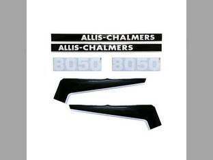 8050 Hood Decal Set Mylar fits Allis Chalmers 8050