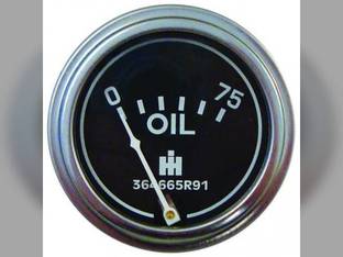 Oil Pressure Gauge fits International Cub 100 130 140 200 230 140 393487R91 528245R91 536967R1 364665R91