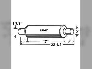 Muffler International 504 560 606 656 460 660 371039R92