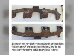 Used Exhaust Manifold John Deere 7710 7710 7810 7810 R131187
