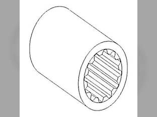 Drive Axle Shaft Coupler - Case IH 2388 2344 CPX620 2588 CPX610 2366 620 625 2577 250756A1