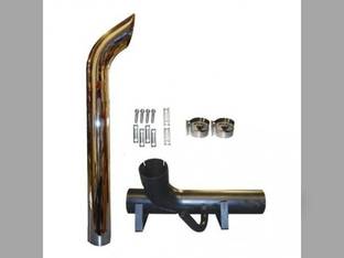 Exhaust Stack Kit - Chrome fits Case IH 9150
