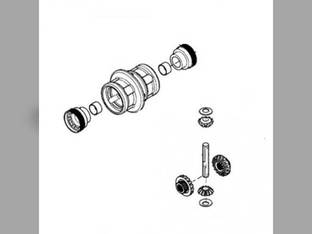 Differential Gear Kit - Carraro Compatible with John Deere 5220 5205 5525 5403 5105 5420 5225 5425 5615 5715 5303 5320 5520 5325 RE204874