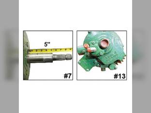 Used Feeder House Reverser Gear Box Assembly fits John Deere 9560 9560 SH 9660 CTS 9660 STS 9760 STS 9860 STS AH206938 H207015 H204934 H177985