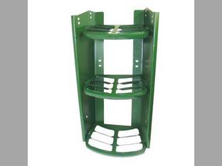 Step Assembly 3 Steps John Deere 6715 6715 7320 7320 6220 6220 6120 6120 6320 6320 7420 7420 6420 6420 6605 6605 7520 7520 6615 6615 7220 7220 AL156877