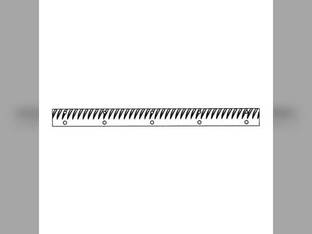 Cylinder Rasp Bar Kit - Chrome fits John Deere 8820 OJD8820C AH132982
