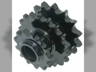 Sprocket - Triple Left Hand Rotor Drive Case IH RBX462 RB464 RBX453 RBX463 RBX452 RB454 87660456 New Holland BR740A BR750A BR740 BR750 BR7060 BR7070 86610107