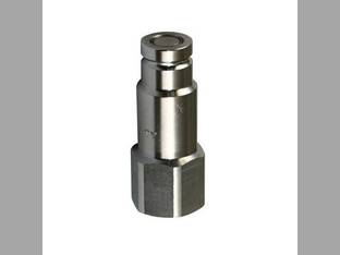 Hydraulic Coupler – 3/8” Non Spill Male Coupler Self Relieving Tip John Deere 9330 9320 9420 9430 9430T 9520 9220 9230 9120 9630 9630T 9620 9530 1710 1750 1750 1760 1770 1780 2130 1840 1840 1830